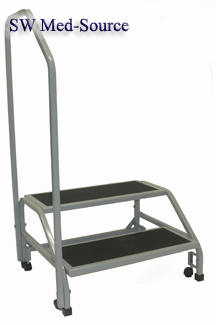 Two Step Bariatric Medical Step Stool 